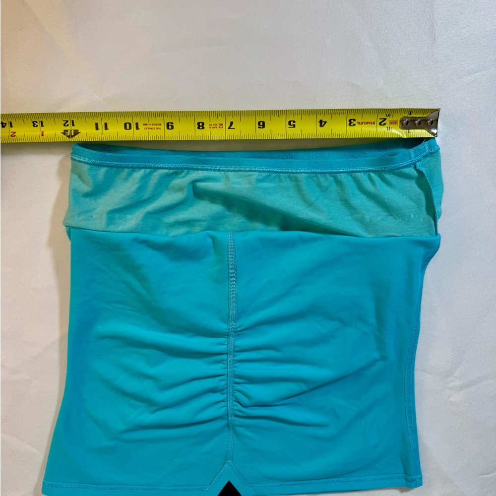 Like New- Ivivva by Lululemon Turquoise Strappy Tank – Girls Size 14 - Picture 7 of 9